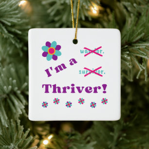 I'm a Thriver Ornament
