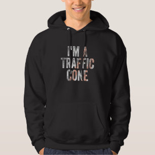 I'm A Traffic Cone Adult Kids Costume Halloween Hoodie