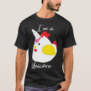 Im A Unicorn Chicken Ice Cream Cone T-Shirt