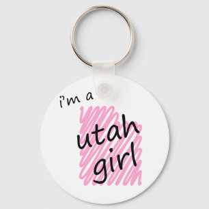 I'm a Utah Girl Keychain
