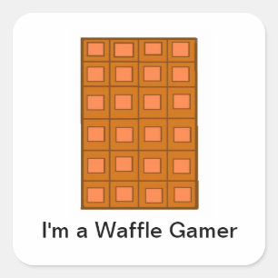 "I'm A Waggle Gamer" Stickers
