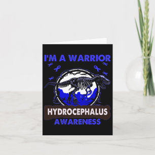I'm A Warrior Hydrocephalus Awareness  Card