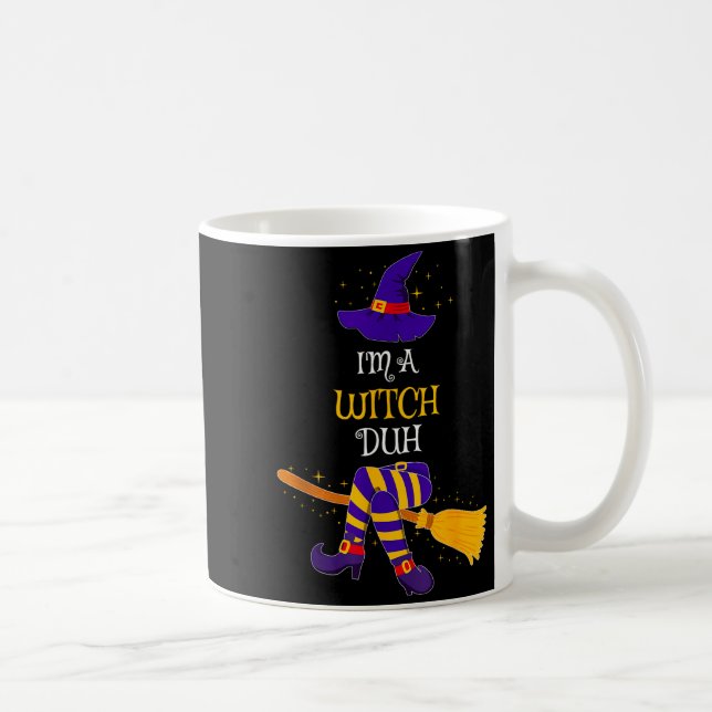 I'm A Witch Duh Family Matching Costume Group Hall Coffee Mug (Right)
