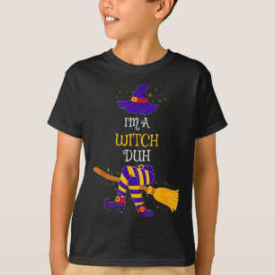 I'm A Witch Duh Family Matching Costume Group Hall T-Shirt
