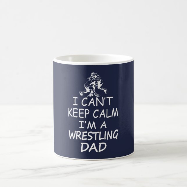 I'M A WRESTLING DAD COFFEE MUG (Center)