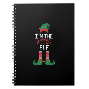 Im Actor Elf - Family Matching Christmas Notebook