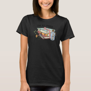 I'm All Booked Floral Book Bookworm Book   Reading T-Shirt