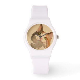 I'm All Ears: Calico Cat Portrait Watch