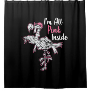 Im All Pink Inside Funny Halloween Flamingo Gift