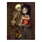 I'm Almost With You ART PRINT skeleton gothic