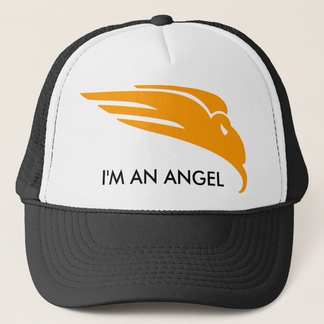 I'M AN ANGEL TRUCKER HAT (Front)