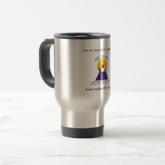 I'm an answer to a prayer! travel mug