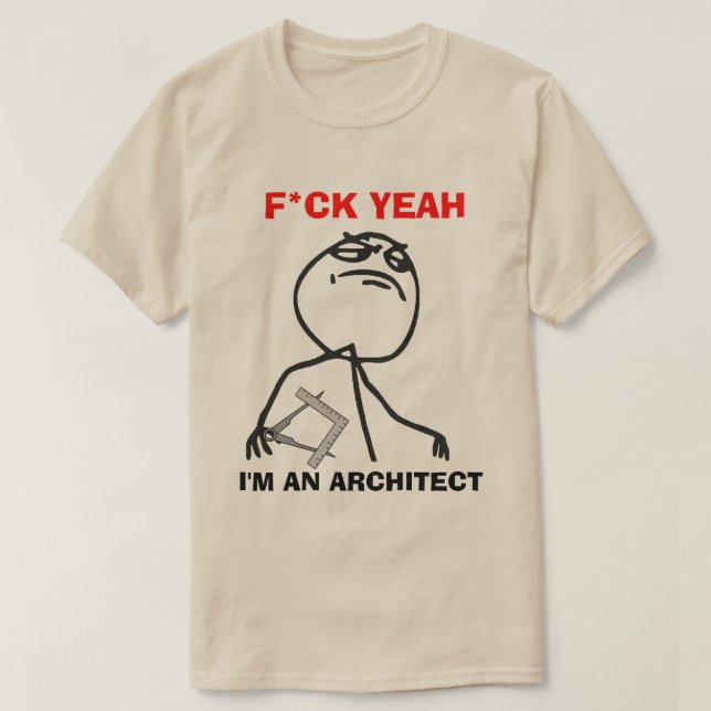 I'm an Architect T-Shirt (Design Front)