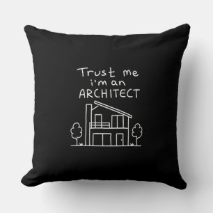 I'm An Architect Throw Pillow
