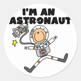 I'm an Astronaut Tshirts and Gifts Classic Round Sticker