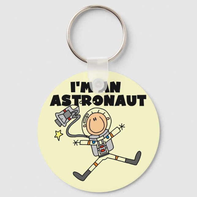 I'm an Astronaut Tshirts and Gifts Keychain (Front)