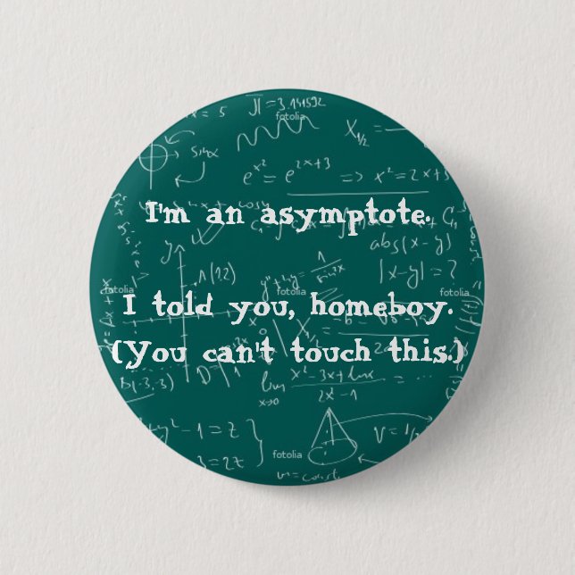 I'm an asymptote pin (Front)