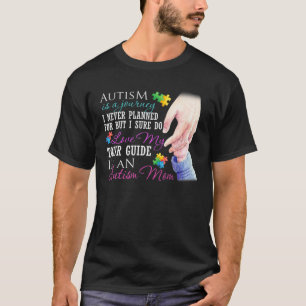 I'm An Autism Mom Puzzle Autistic Mom Life Autism T-Shirt