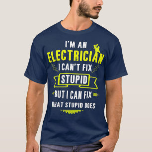 Im An Electrician  Electrical Worker Christmas T-Shirt