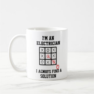 Im An Electrician I Always Find A Solution Mug