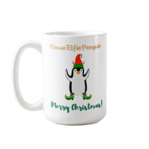 I'm an Elfie Penguin Christmas Sweatshirt