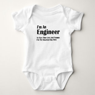 i'm an engineer baby bodysuit