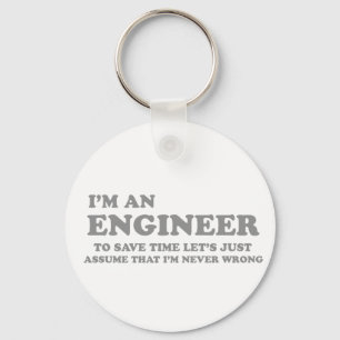 I'm an Engineer Keychain