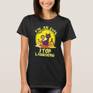Im An Evil Black Little Cat Halloween Costume For T-Shirt
