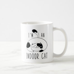 I'm An Indoor Cat Coffee Mug