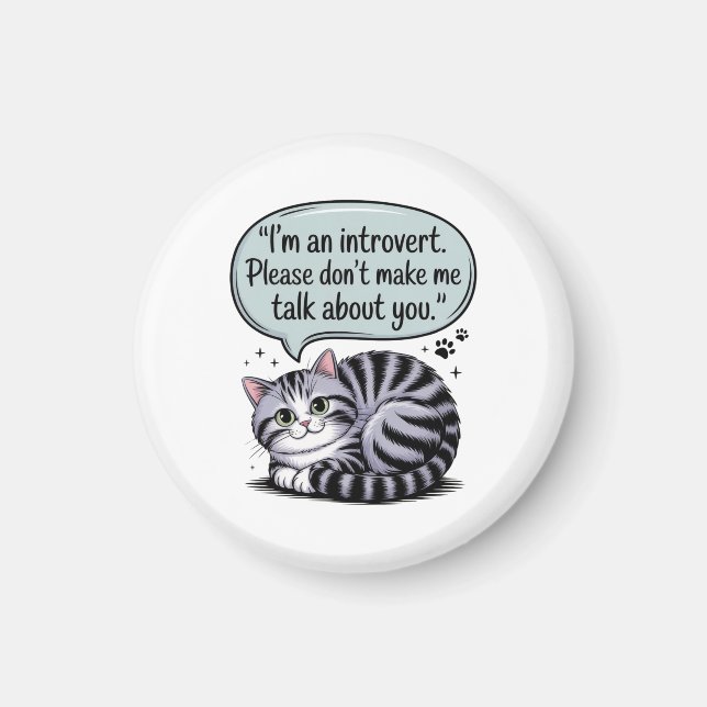 "I'm an introvert. Please don’t make me talk about Magnet (Front)