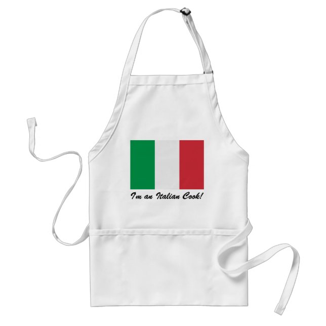 I'm an Italian Cook! Apron (Front)