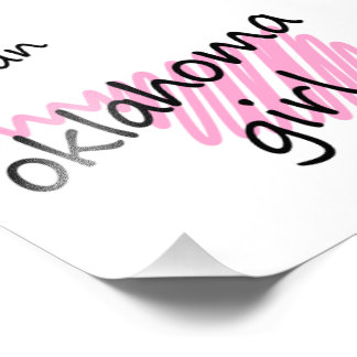 I'm an Oklahoma Girl Photo Print