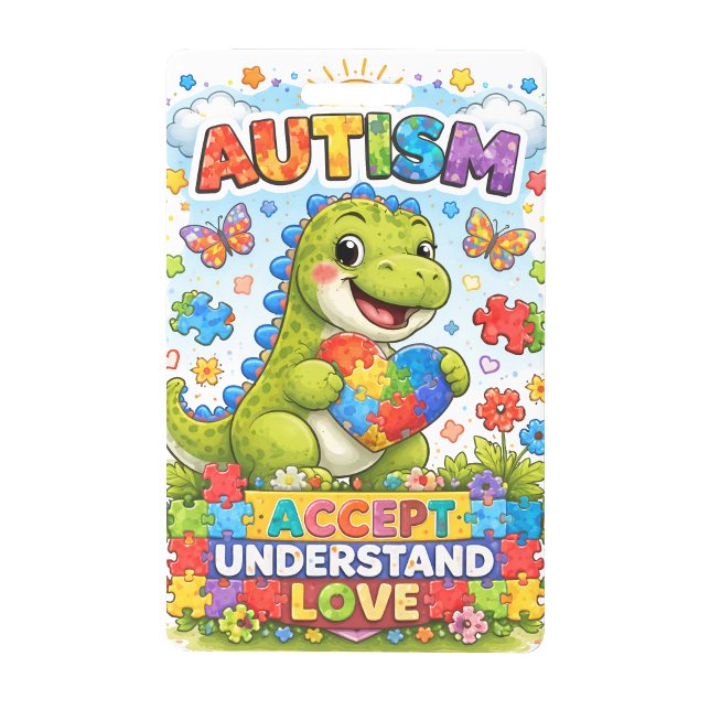 I'm Autistic Alert ID Card Badge (I'm Autistic Alert ID Card Badge)