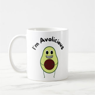 I'm Avolicious - Funny Fruit Pun Coffee Mug