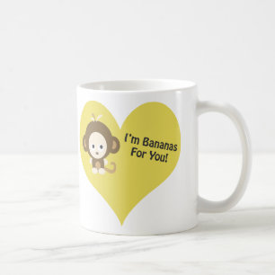 Im Bananas for You Monkey Coffee Mug