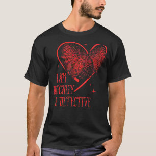 I'm Basically A Detective Docu Crime T-Shirt