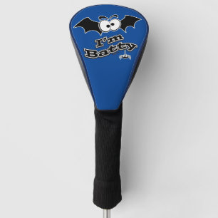 I'm Batty Crazy Eyes Golf Head Cover