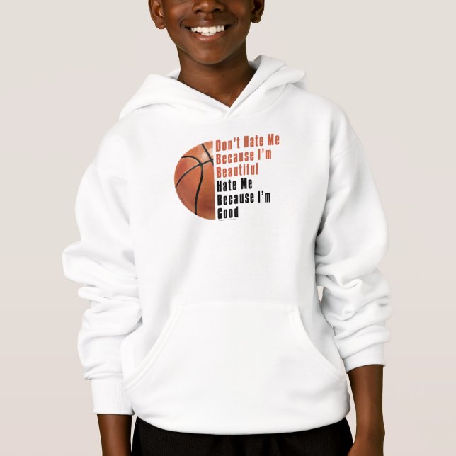 Im Beautiful Im Good Basketball (Front)