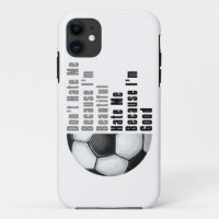 Im Beautiful Im Good Soccer Ball