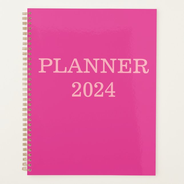 "I'm Beautiful Pink" Planner 2024 (Front)