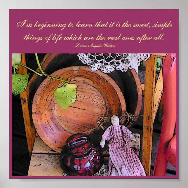 I'm beginning to learn that...Quote Poster (Front)