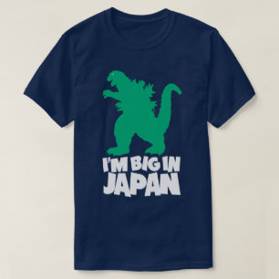 I'm Big In Japan Sci Fi Retro Parody Monster Tee