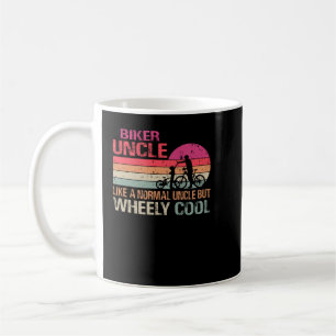 I'm Biker Uncle Fathers Day Wheely Cooler bicycle  Coffee Mug