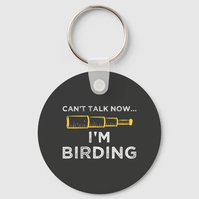 I'm Birding Keychain (Front)