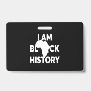 I'm Black History Black Lives Matter Badge