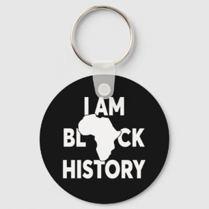 I'm Black History Black Lives Matter Keychain