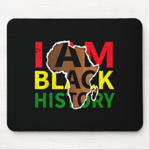 Im Black History Month Blm African American Men Wo Mouse Pad