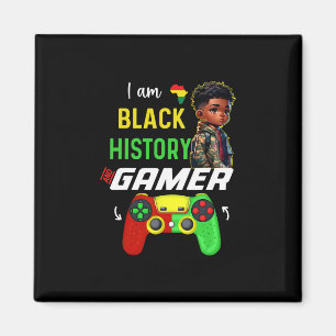 I'm Black History Month Gamer African American Gam Magnet