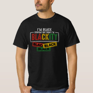 Im Blackity Black African American Vintage T-Shirt