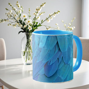 I'm blue - Macaw feathers Mug